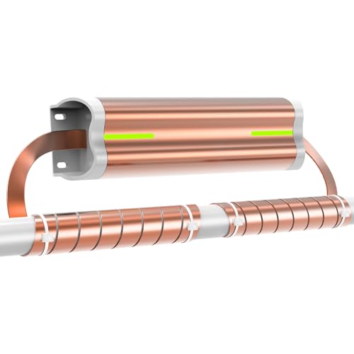 Electronic Water Descaler System for Whole House, Salt-Free Water Softener - Compatible with Most...