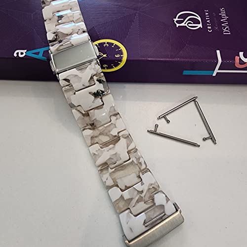 Correa de repuesto para Fitbit Versa y Sense resin miniatura 2