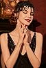BABEYOND 1920s Flapper Headpiece Roaring 20s Headband Great Gatsby Headband Chain for Women Vintage Hair Accessory #3