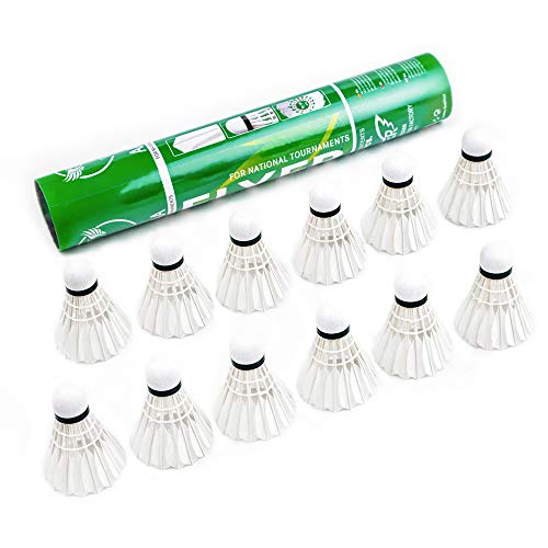 image for Skany Advanced Goose Feather Badminton Shuttlecocks Goose Shuttlecock 
