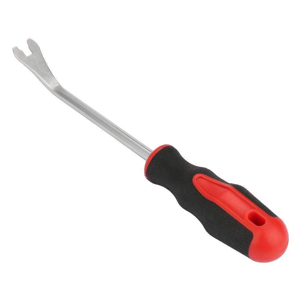 Hilitand Red Buckle Trim Screwdriver Chrome Vanadium Alloy Steel Removal Pliers Short Crowbar Repair Tool