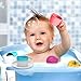 CUTE STONE Color Changing Play Kitchen Sink Toys, Children Electric Dishwasher Playing Toy with Running Water,Upgraded Real Faucet and Play Dishes,Pretend Play Kitchen Toys for Boys Girls Toddlers Kid
