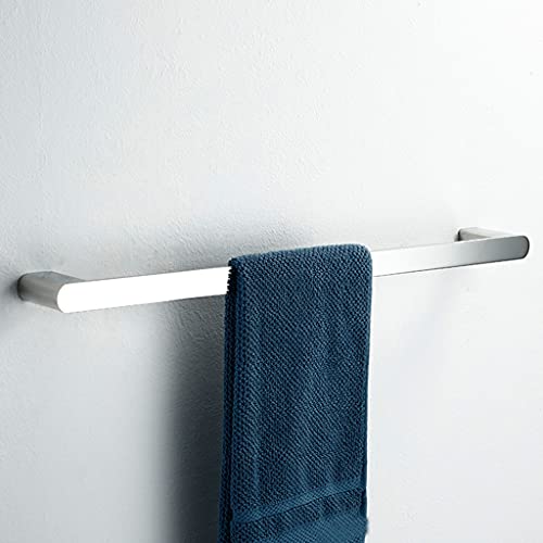 Étagère à serviettes en acier inoxydable pour une salle de bain moderne et élégante