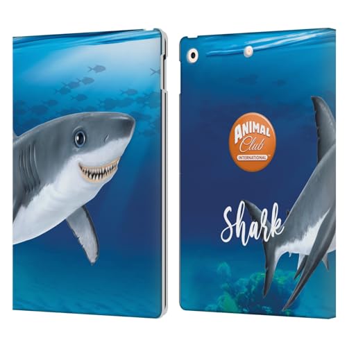 Étui portefeuille iPad 10.2 requin housse cuir 2019 2021
