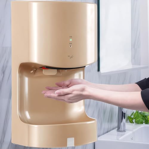 Secador de manos automático de 1250W con viento frío y cálido de alta velocidad