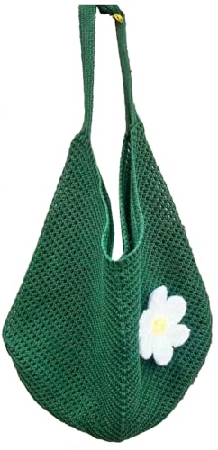 Pocadri Women Large Straw Shoulder Bag Woven Beach Handbag Tote Purse for Summer