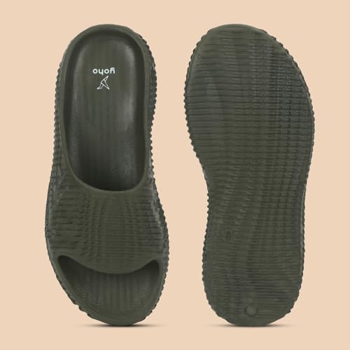 Image of YOHO All-Terrain Sliders for Men | Cushioned Slippers| Lightweight | Waterproof