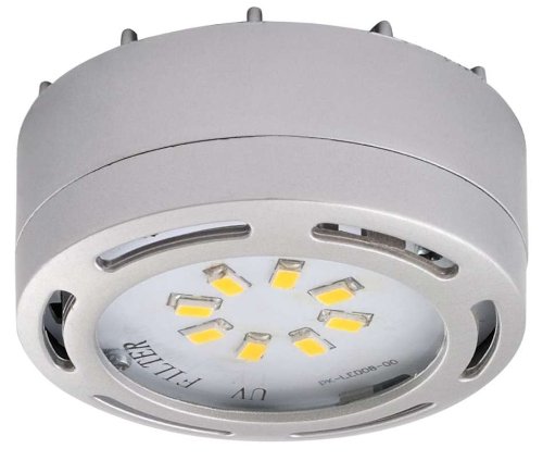 LEDP120NK - 120 Volt Direct LED Puck Light-Nickel