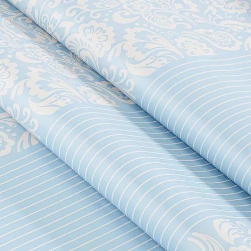 Image of Self Adhesive Decorative Peel Stick Waterproof Floral Wallpaper Wall Decor Removable Wall Paper for Living Room Hall Decoration PVC Vinyl DIY Contact Paper45x304cm (Botanical-1)