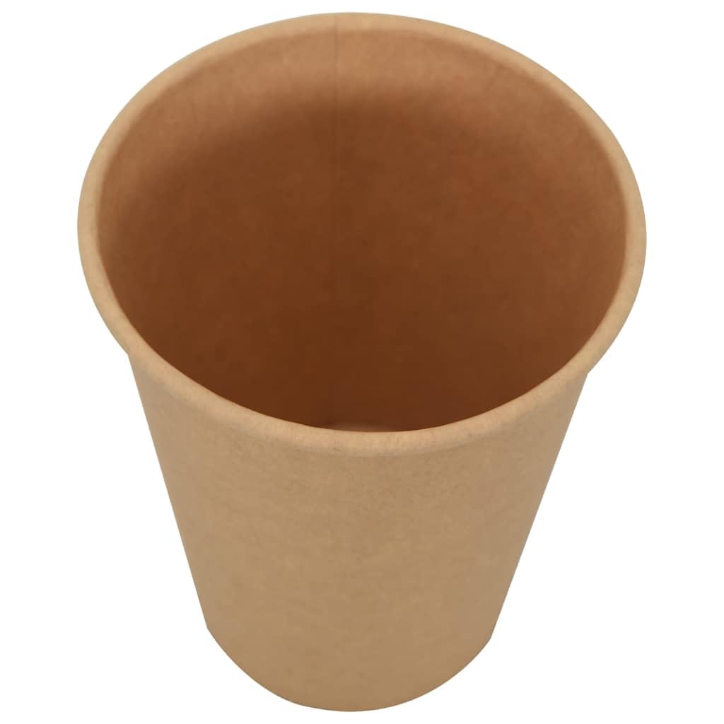 Bicchieri di carta con coperchio, 300 ml, in carta e plastica, 1000 pezzi, a prova di perdite e adatti per caffè da asporto, feste, catering, ufficio ed eventi, con pratico tappo per bere