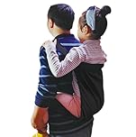 Black Children Carriers Sling Kids Back Carrier Short Trips Hiking Back Pack Belt Child Lift Sling for Transferring to Bed