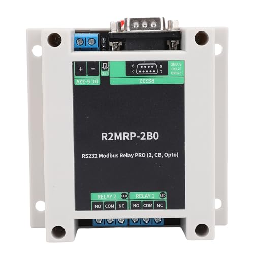 Module de relais optocoupleur pour contrôle industriel PLC RTU DB9 R2MRP-2B0 - 6