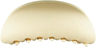 مشبك شعر وردي على شكل مخلب