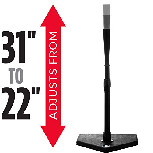 Franklin Sports MLB Kids Flex Top Pro Baseball + Teeball Batting Tee - Adjustable Youth Hitting Tee for Baseball + Teeball + Softball - Adjustable Portable Batting Stand for Kids - Thumbnail 2