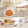 Detachable Pan Handle & Silicone Mitts – Heat-Safe, 1-Second Attach, Space-Saving, Fits Most Cookware | Ease Daily Cooking/Meal Prep for Home Chefs – Tidy Kitchen & Safe Handling #5