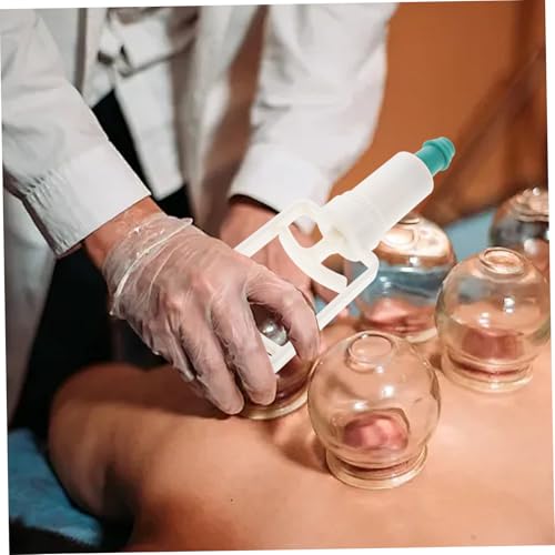 Vacuum Cupping Pump Tool Manual Cupping Device with Suction for Home Users Therapists Durable Construction for Body Cupping Therapy miniatura 6