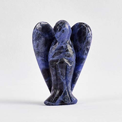 MKYXLN Angel Figurines Miniatures Handmade Carved Mini Animal Statue Crystal Stone Home Decoration