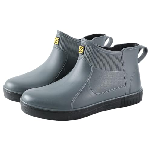 Botas de lluvia impermeables y antideslizantes para mujer con diseño cómodo