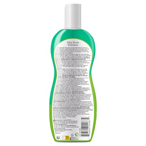 Espree Silky Show Shampoo for Dogs with Natural Safflower Oil & Silk Protein 3550ml, 355ml Shampoo - Image 2