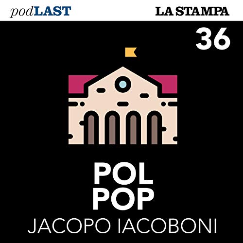 Diseño de la portada del título L'ombra dei servizi israeliani (Pol-Pop 36)