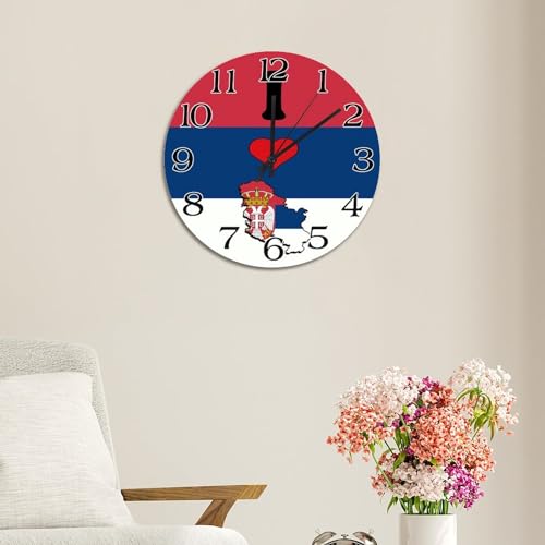 Horloge murale Serbie cadeau souvenir touristique idéal - 6