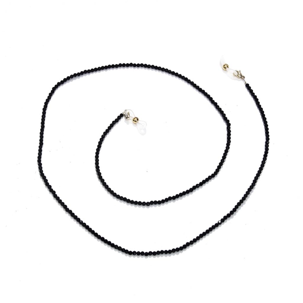 Cadena de máscara Hecha a Mano de Cristal, Cadena for Gafas, Cadena Colgante for Cuello de Mujer de Gama Alta