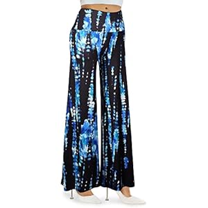 Arolina Women's Stretchy Wide Leg Palazzo Lounge Pants Casual Comfy High Waist Palazzo Pants