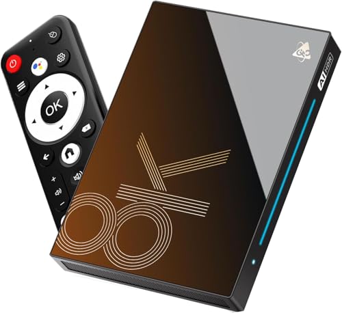 Android TV Box 4K H96 Max M9S Android 14 RK3576 4GB RAM 32GB WiFi 6 Bluetooth 5.4 Gigabit Ethernet USB 3.0