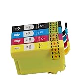 Conçu Compatible avec remplacer les cartouches d'encre T29XL, T2991, T2992, T2993 et ​​T2994 Compatible avec garantir l'intégration.