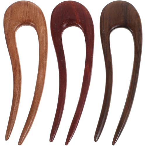 Épingles à cheveux en bois de pêcher pour sublimer votre chignon de mariage et coiffure de bal