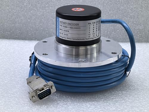 Rotary Encoder EI58S11-1024-D3D5Y3, 5V DC, 1024 PPR, Industrial Automation
