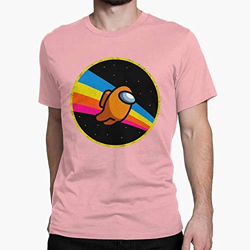 Camiseta Básica Unissex Algodão Among Us Suspeito Game Impostor Tumblr (Vermelho, P)