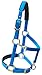T TEKE Adjustable Horse Halters by Heavy Duty Soft Nylon, Padded with Anti-rubbing Waffle Neoprene on Both Crown & Nose