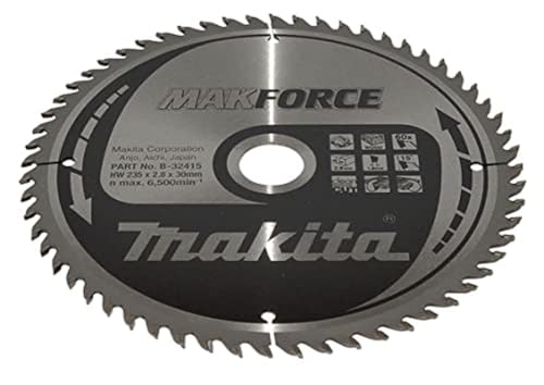 Makita B-32415 MAKFORCE TCT Saw Blade 235x30x60T