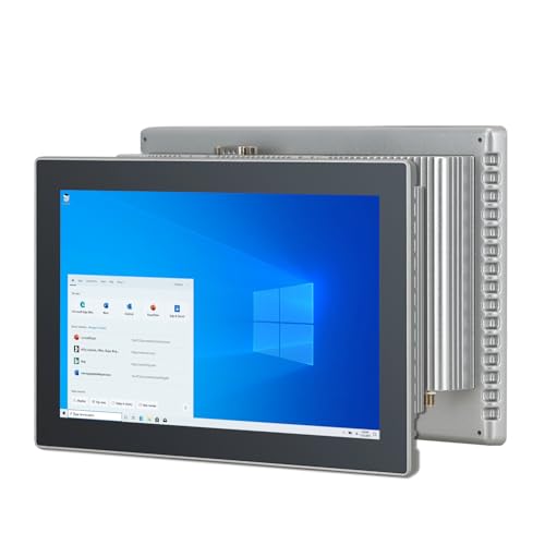 Image of 10.1 inch Industrial Touch Panel PC, Ratio 16:10 Multi-Touchscreen-Monitor,Wall Mounted Touch Screen Panel Computer,WiFi & Built-in Speakers,IP65 Front,Win 10 I5 RAM 4G+128G SSD