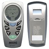 Anderic UC7087T with Fan Timer Key for Hampton Bay Ceiling Fans - FCCID: CHQ7087T - RR7087T - Silver