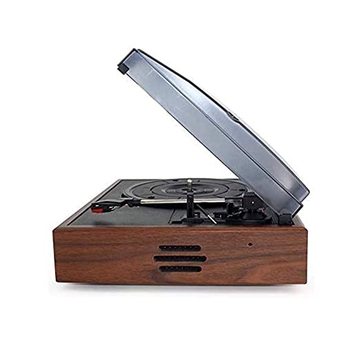 Tourne-Disque Vintage, Tourne-Disque Bluetooth, Double Haut-parleurs stéréo intégrés, Tourne-Disque à entraînement par Courroie à 3 Vitesses, Tourne-Disque avec - Les Beatles, Paul McCartney, John Lennon, RIngo Starr, George Harrison Tourne-Disque Vintage, Tourne-Disque Bluetooth, Double Haut-parleurs stéréo intégrés, Tourne-Disque à entraînement par Courroie à 3 Vitesses, Tourne-Disque avec – Image 3