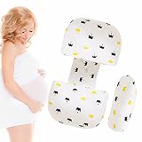 Loveishere Pregnancy Pillow for Pregnant Women,Maternity Pillow, Wedge Soft Pregnancy Body Pillow Ad