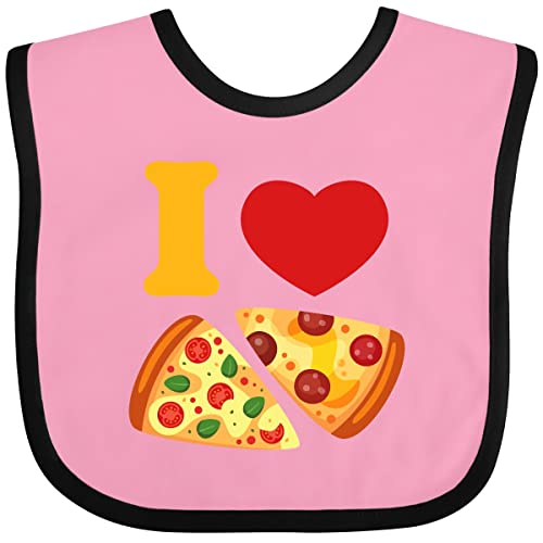 inktastic I Love Pizza Baby Bib