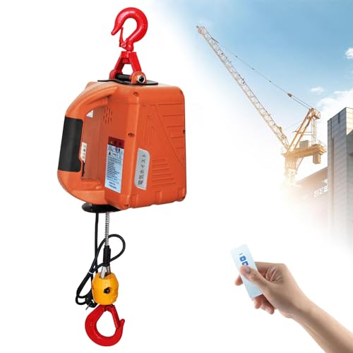 Amazon.co.jp: kilogorge 電動ウインチ 電動ホイスト 小型 110v 最大