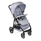 chicco kinderwagen trio sprint VERSTELLBARE RÜCKENLEHNE: Die Rückenlehne des Kinderbuggys ist vollständig verstellbar, wodurch er sich hervorragend für Nickerchen im Freien eignet, und mit nur einer Hand in 4 Positionen eingestellt werden kann