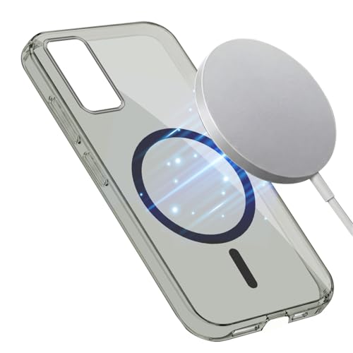 Image of Jkobi Lifetime Anti-Yellow MagSafe Compatible Clear Back Cover Case for Samsung Galaxy S20 FE 4G | S20 FE 5G (Sleek Hard Crystal | Shockproof and Camera Protection)