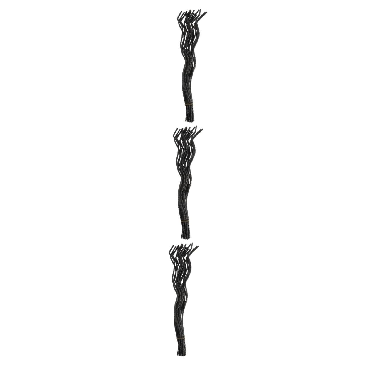 MAGICLULU 120stücke Rattan Diffuser Sticks Für Ätherische Öle Schwarze Duftstäbchen Für Zuhause Büro Und Spa Für Duftöle Leicht Zu Ersetzen Verwenden