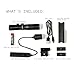 Monstrum ArcSaber 2400 Lumens Weapon Light with Remote Pressure Switch | Compatible with M-LOK