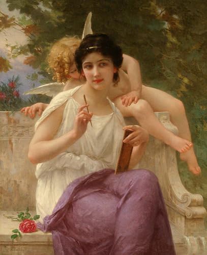 Peinture à l'huile sur toile de maître faite à la main par des professeurs d'art