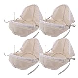 Construction stable : cette doublure de panier en rotin est fabriquée en tissu, ce qui garantit sa durabilité et sa compatibilité avec les paniers en osier, en fil de fer ou tressés, à la maison comme en voyage. doublure en tissu pour panier de pique- ou panier en osier