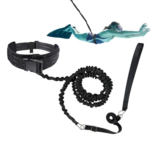 Ceinture de résistance aquatique pour natation sur place et entraînement stationnaire