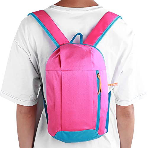 LIYJTK Sac à Dos de Sport, léger et Pliable, pour Camping, randonnée, Voyage (Rose) – vue 4