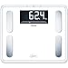 Price comparison product image Beurer BF410 Signature Line Body Analysis Scale Bathroom Scale - White | Precise full-body analysis | BMI calculation | XXL standing area | XXL digital display | 200kg weight capacity