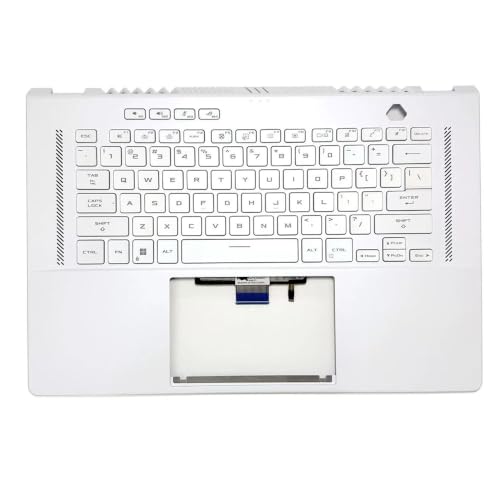 Image of Laptop PalmRest&keyboard For ASUS ROG Zephyrus G15 GA503Q GA503QC GA503QE GA503QM GA503QR GA503QS White Top Case United States US With Backlit Without Touchpad